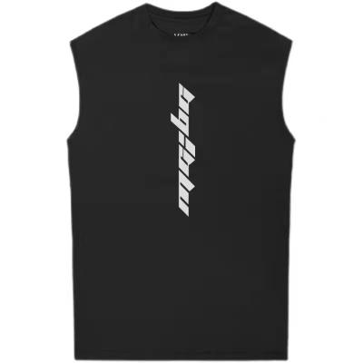 China Wholesale Fashionable Sportswear QUICK DRY Slim Fit Men's Fitness Logo Workout Vest Tank Tops Sublimation Cotton Training Shirts For Men for sale