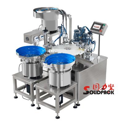 China High Efficiency Solidpack Dispenser Cosmetic Filling Machine Cosmetics for sale