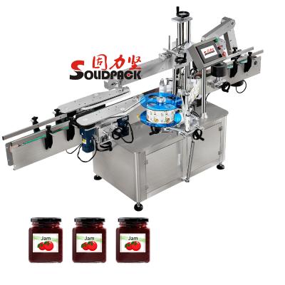 China Low Price High Speed ​​Bottle One Side Sticker Automatic Solidpack Labeling Machine With High Efficiency for sale