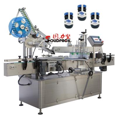 China High Speed ​​Direct Body Bottle Neck Sticker Factory Solidpack Labeling Machine For Wine Bottle for sale