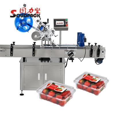 China Solidpack factory price high speed automatic square round bottle labeling machine for sale