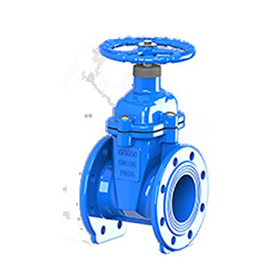 China General DIN3352-F4 Non Rising Stem Resilient Soft Seat Gate Valve for sale