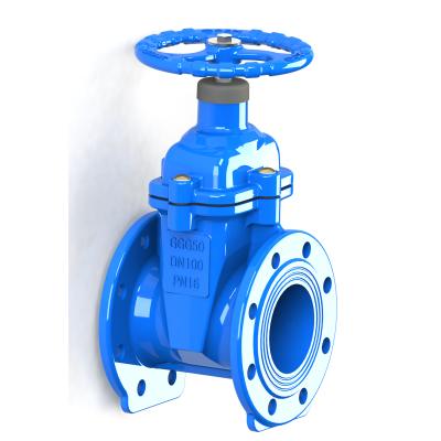 China Water Supply Hot Sale DIN 3352-F4 Non Rising Stem Gate Valves for sale