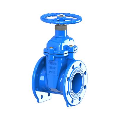 China GGG50 DIN 3352 General Ductile Iron F4 Gate Valve With Price Soft Seal Cast Iron Sluice Gate Valve for sale