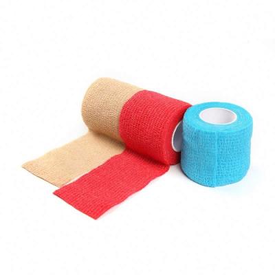 China Self Adhesive Spandex / Cotton Bandage , Surgical Gauze Bandage Sterilization for sale