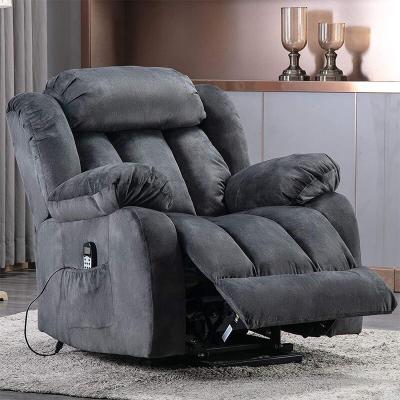 China Customized Electric Massage Lift Recliner Sofa With Heated Vibration Mode for sale