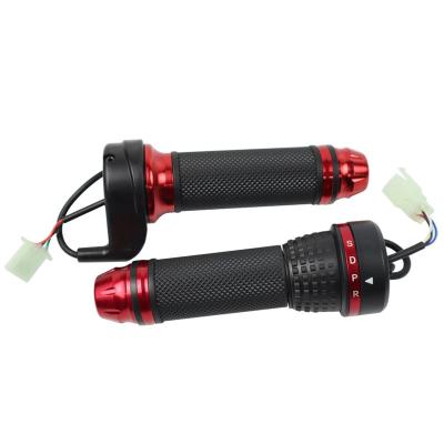 China Hot Selling Motorcycle Throttle Half Motorcycle Universal Functional Electric E-scooter Twist Throttle Handlebars Accelerator for sale