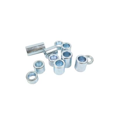 China Material of Construction Shops Silver Color Iron Shaft Sleeve Bearing Torque Bushing Spacer for sale