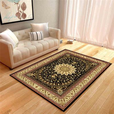 China Small Gray Royal Blue Muslim Area Rugs Living Room Bedroom Living Room Non-Slip Furniture Blanket Fluffy Slip Rugs Non Slip for sale