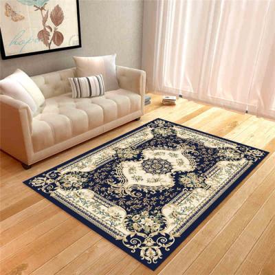 China 3d living room custom large non-slip die cut carpet with logo hand knotted large woolen rug for sale