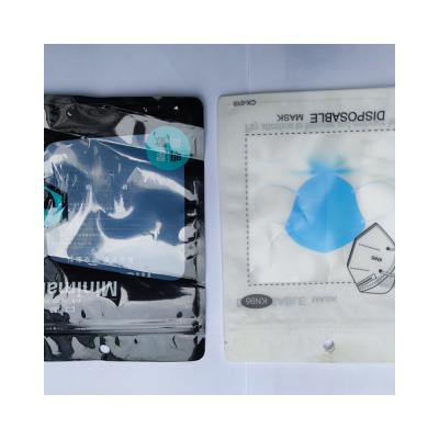 China Modern plastics and so called simple transparent clothing packaging bag for sale