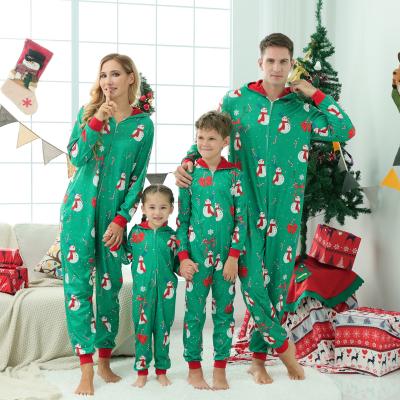 China Amazon QUICK DRY Hot Selling Printed Hot Selling Mens Sleepwear Women Baby Family Christmas Soft Pajamas Sets for sale