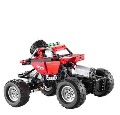 China Construction Toy Cada City 489PCS 2.4Ghz All Terrain Climbing Technic Racing Car RC Trucks Building Block Bricks Toys For Children for sale