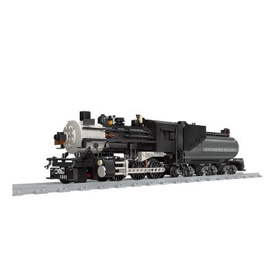 China DIY TOY Classic Railway NC 5700 Steam Train Model 59003 With Track Bricks Technic Set Gifts Toys For Kids Boys for sale