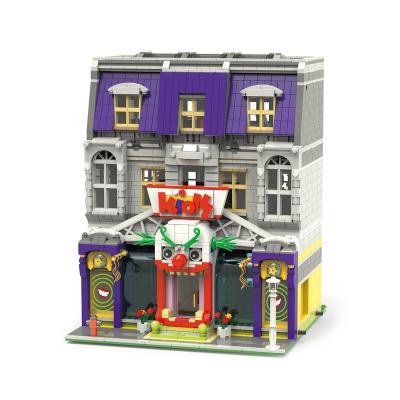 China DIY TOY Urge Street View Series 3229PCS Joker Park Model Building Blocks Toys for sale