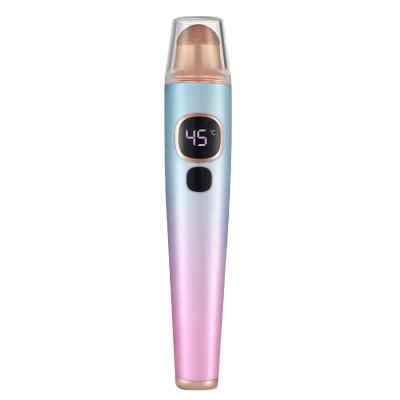 China High Needle Electrothermal Stone Therapy Anti-puffiness Anti-puffiness Stone Vibration Hot Erequency Face And Eye Micro Roller for sale