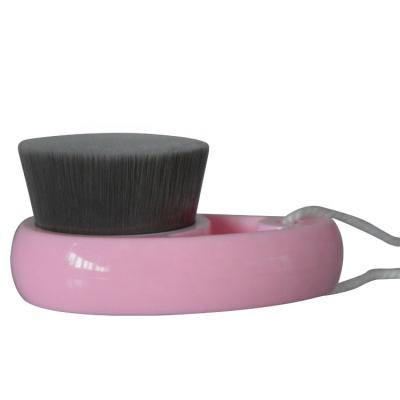 China High Quality Manual Deeping Pore Cleaning ABS Grasp Fiber Face Cleansing Brush for sale