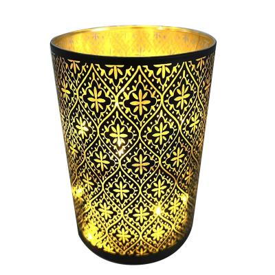 China Wholesale Christmas indoor led candle light warmer pattern factory retro for sale