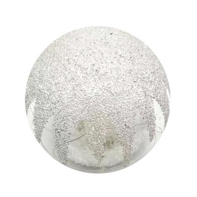 China 2022 Christmas Ornament Christmas Table Light LED Glass Desktop Christmas Ornaments Indoor Decorations for sale