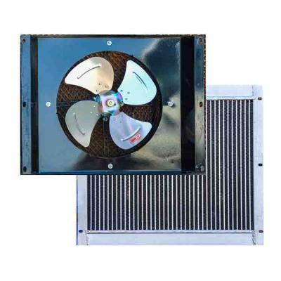 China Industrial High Quality Galvanized Sheet Shell Industrial Air Water Heat Exchanger Fan for sale