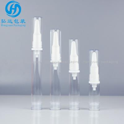 China Wholesale 5ml 10ml 12ml 15ml Cosmetic Bottle Emulsion Eye Cream Airless Bottle for sale