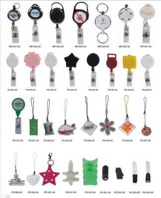 China Adjustable Lanyard Accessory Abs Retractable Badge Holder Eco-Friendly for sale