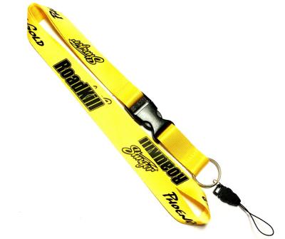 China Shining Material Custom Nylon Lanyards , Safety Neck Lanyards For Phone Keys for sale