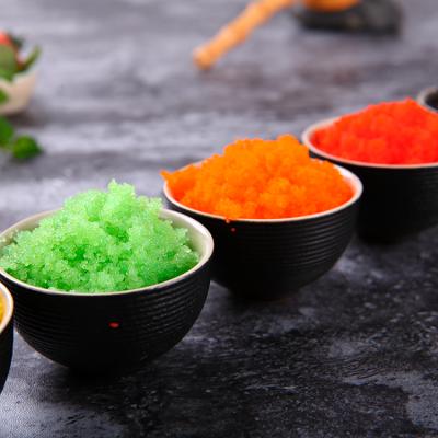 China Customized Colors JELLY With Good Prices Frozen Seasoned Capelin Egg Masago for sale