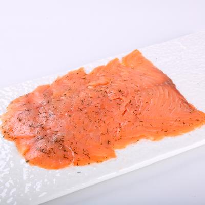 China Wholesale High Quality Delicious Low-CARB Frozen Smoked Salmon with Vanilla for sale