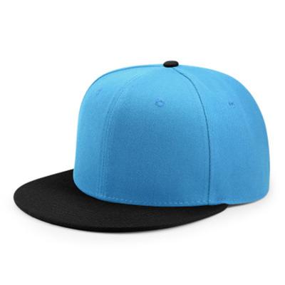 China JOINT Custom Blue Denim Two Tone Kids Snapback Hat for sale