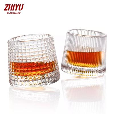 China CLASSIC Whiskey Tasting Austria Cup Quantity Europe Style Family Rotating Whiskey Glass Old Fashioned for sale