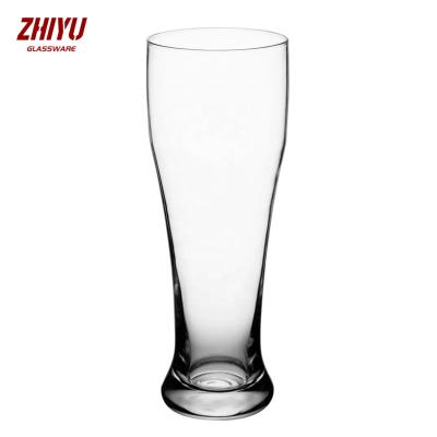 China Dishwasher Safe Customizable LOGO 16 oz. 470ml Giant Pilsner Beer Glass for sale