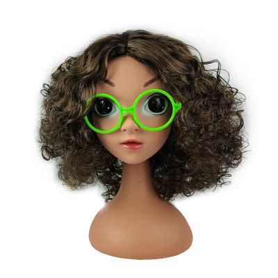 China Wholesale Synthetic Body Wave PESENAR Body Wave Wig With Table Frame Headwear Dress Up Props Cap for sale