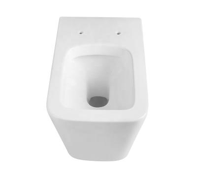 China Automatic Operation Wall Hung Toilet Concealed Tank Vortex Flow Wall Hung Toilet for sale