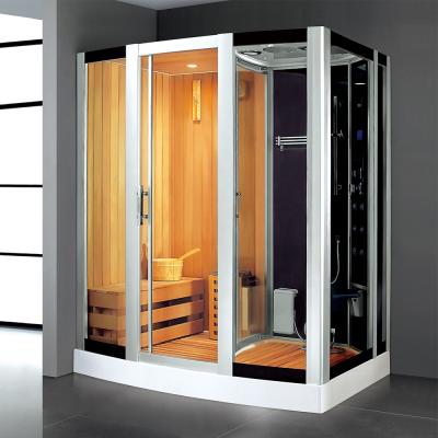 China Computer control panel family ozone sauna room saturated steam shower room dry suit for sale