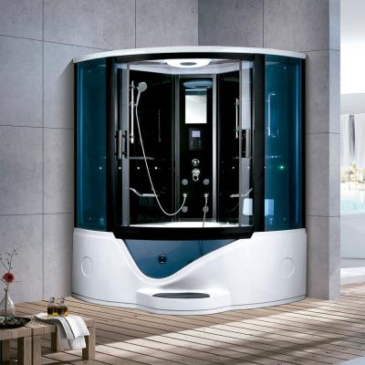 China Contemporary Modern Luxury Design 2 Person Corner Steam Shower Room for sale