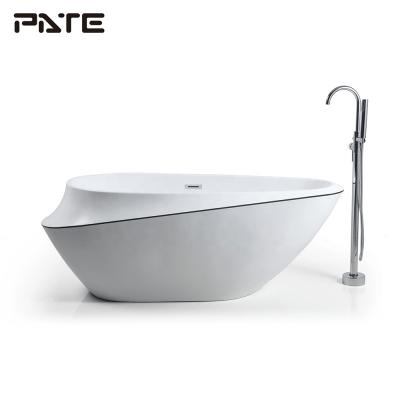 China Beautiful Customized Freestanding Bathtub_bath White Acrylic Freestanding Tub From Latest Design for sale