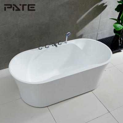 China Best Price Modern Acrylic White Bathroom Small Freestanding Bathtub for sale