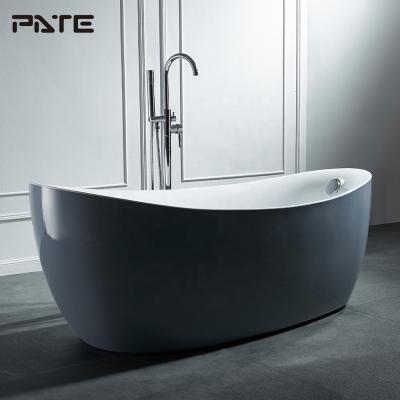 China Modern Design Acrylic Free Standing High End Deep Color Bathtub Spa Bathroom for sale