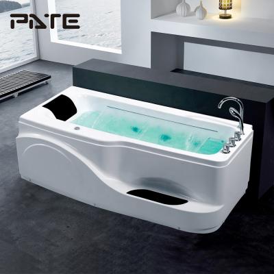 China Modern Hotel White Body Soaking Foshan Bath Massage Tub for sale