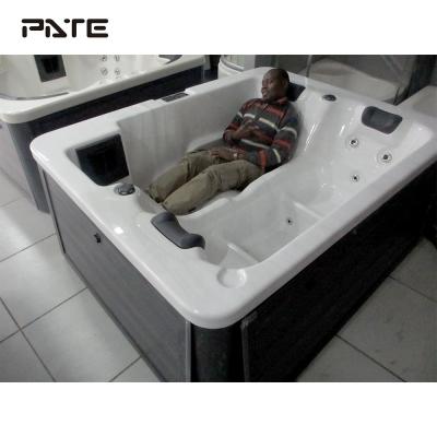 China Outdoor Body Massager Factory Supply Hot Tub Spa Massage Bathtub With Lights for sale