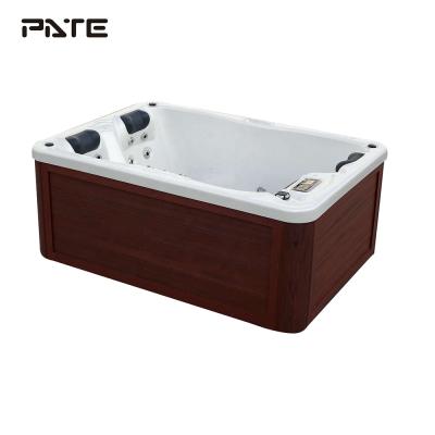 China Body Massage Massage Jetted Bathtub Chinese Outdoor 3 Person Spa Hot Tub Girl for sale