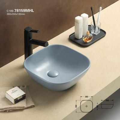 China Bathroom Art Bowl Basin Counter With Ceramic Top Basin Eco - Friendly for sale