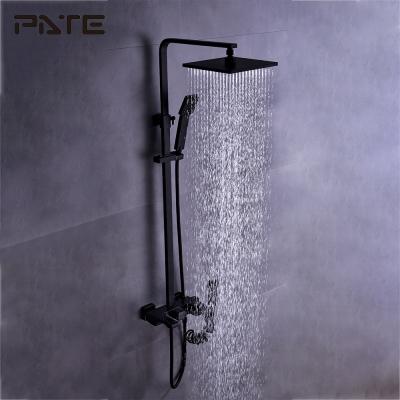 China With Contemporary Slide Bar Fashion Style Shower_Head_Rain Shower Set for sale