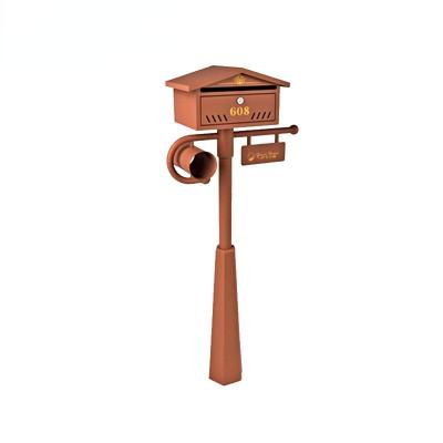 China Anti-corrosion Outdoor Personal Mailbox Designs Creative Mailboxes for sale