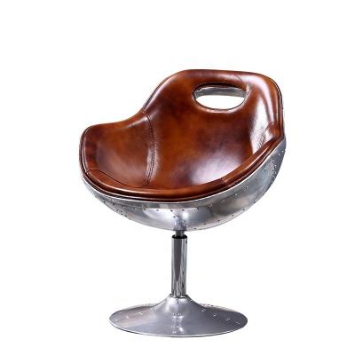 China Wholesale Rotating Spot Rotating Vintage Chair Aluminum Rocking Rear Aviator for sale