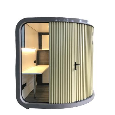 China Modern Working Pod Office Phone Booth Telephone Booth Garden Resort Modern Design for sale