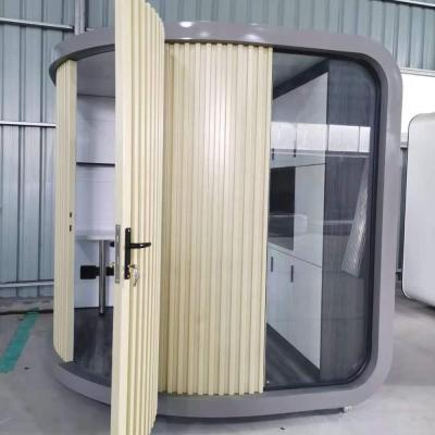 China Modern Newest Garden Office Modular Movable Outdoor Waterproof Pods Soundproof Pod Prefab Pods for sale