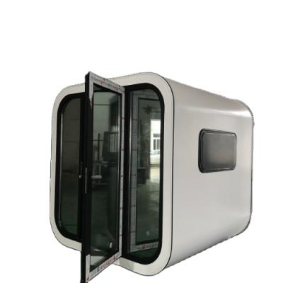 China Modern Outdoor Pod Inside Decoration Type Already Be Assembly Office Movable Black Gray White Pod for sale