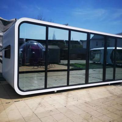 China Fashion Modern Commercial and Family Use Newest Apple Cabin Portable Office Prefab Movable Hotel Room for sale